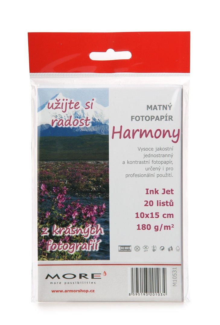 Fotopapír Harmony 180g A4 á20ks   M 10521