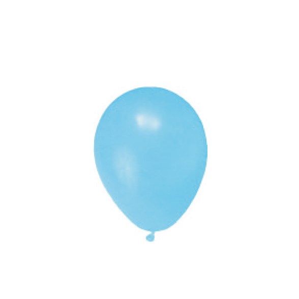 Balonky nafukovací světle modré "M" ( 10ks ) 53107