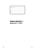 Kniha úrazů a poranění OP229