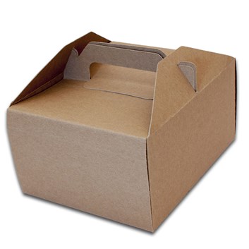 Dortová krabice 18,5x15x9,5cm ODNOSNÁ  PŘÍRODNÍ