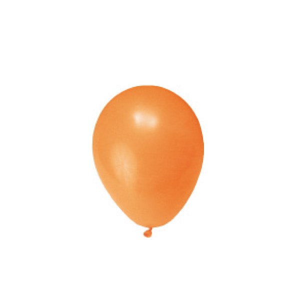 Balonky nafukovací oranžové "M" ( 10ks ) 53115