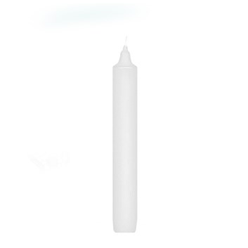 Svíčka rovná 170 mm 20ks bílá