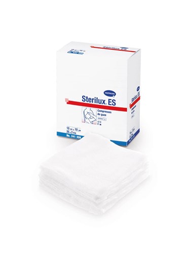 Komprese gázová sterilní Sterilux ES 10x10cm 8vrst. 17vláken (bal25x2ks) (BAL)