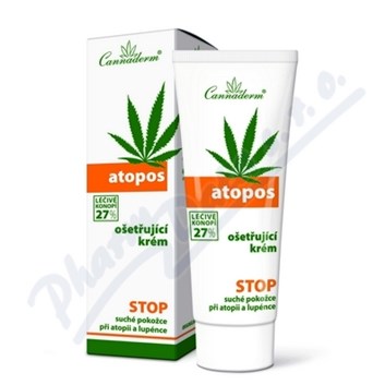 Cannaderm Atopos ošetřující krém 75g