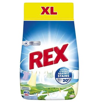 Prášek prací Rex amazonia freshness, 50 dávek (KS)