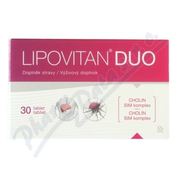 Lipovitan DUO tbl.30 nový