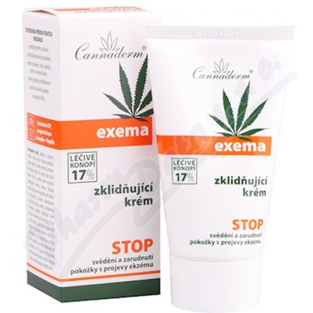 Cannaderm Exema zklidňující krém 50g