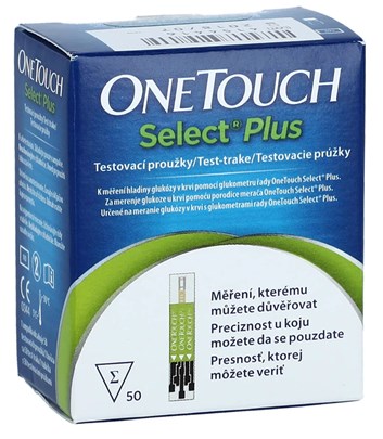 Proužky testovací One Touch Selech Plus 50ks (BAL)