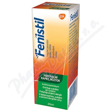 Fenistil 1 mg/ml por.gtt.sol. 1x20 ml CZ