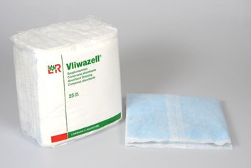 Komprese nesterilní savá Vliwazell 10x20cm (bal.25ks) (BAL)