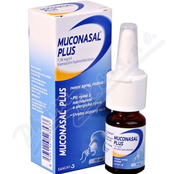 Muconasal Plus 1.18mg/ml nas.spr.sol.1x10ml