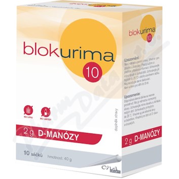 Blokurima 2g D-manózy sáčky 10x4g