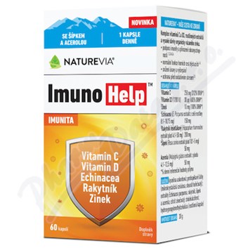 NatureVia ImunoHelp cps.60