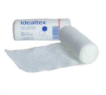 Obinadlo elastické dlouhotažné Idealtex 10cm x 5m (KS)