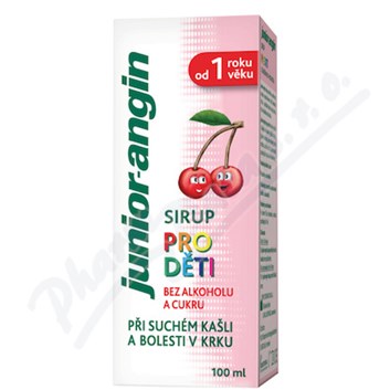 Junior-angin sirup pro děti od 1 roku 100ml