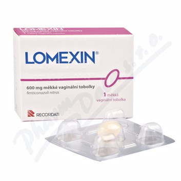 Lomexin 600mg vag.cps.mol.1