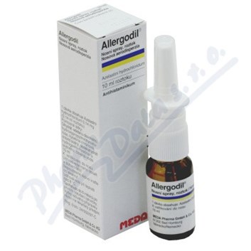 Allergodil 1mg/ml nas.spr.sol.1x10ml