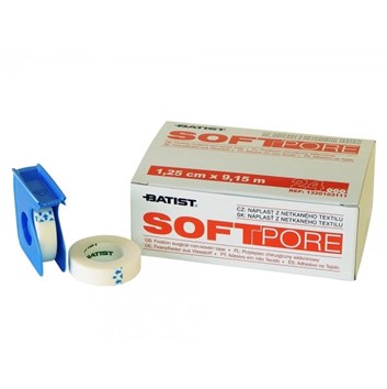 Náplast Softpore 1,25cm x 9,15m (bal.24ks) (BAL)