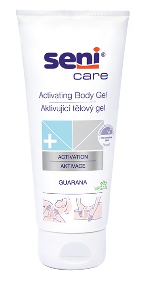 Gel aktivující tělový s guaranou Seni Care 250ml (KS)