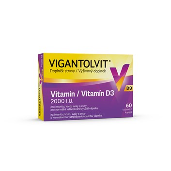 Vigantolvit D3 2000 I.U. 60 tobolek