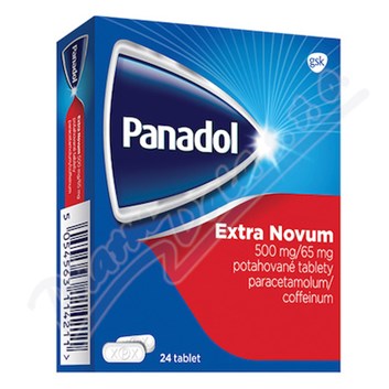 Panadol Extra Novum 500mg/65mg tbl.flm.24 IV