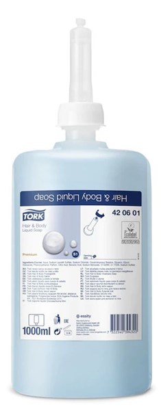 Mýdlo Tork, 1l, sprchový gel, S1 (KS)