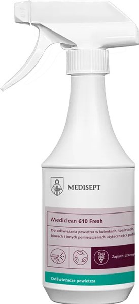 Osvěžovač vzduchu Mediclean 610 Fresh s vůní černého hroznu 500ml (KS)