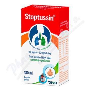 Stoptussin sirup por.sir.1x180ml + pip.