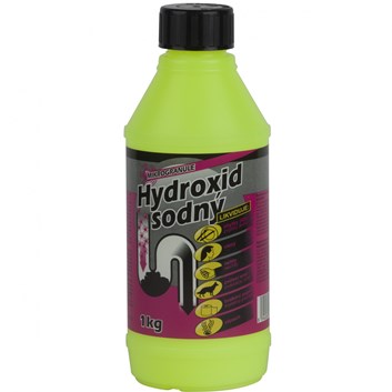 Hydroxid sodný de Miclen 1kg čistič potrubí a odpadů (KS)