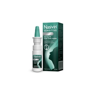 Nasivin Sensitive 0.5mg/ml nas.spr.sol. 10ml