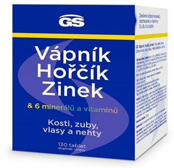 GS Vápník Hořčík Zinek tbl.130