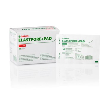 Náplast Elastpore+PAD sterilní 7cm x 5cm (bal.50ks) (BAL)