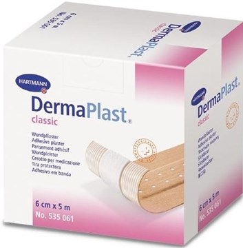 Náplast DermaPlast classic 6cm x 5m (KS)