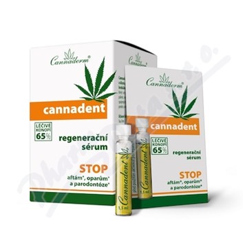 Cannaderm Cannadent sérum 10x1.5ml