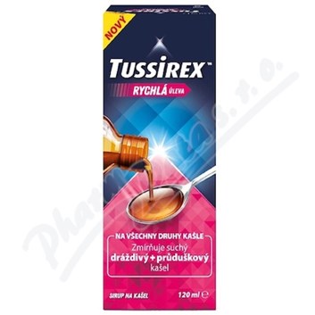 Tussirex sirup na kašel 120ml