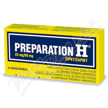 Preparation H 23mg/69mg sup.12 I