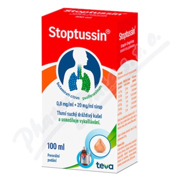 Stoptussin sirup por.sir.1x100ml + pip.