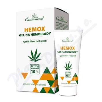 Cannaderm Hemox gel na hemoroidy 40 g