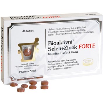 Bioaktivní Selen+Zinek FORTE tbl.60