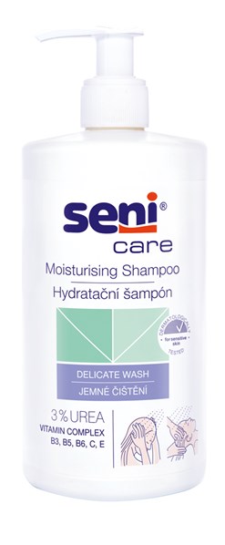 Šampon zvlhčující se 3% ureou Seni Care 500ml (KS)