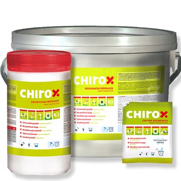 Chirox 3kg práškový dezinfekční přípravek s mycími účinky (KS)