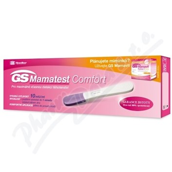 GS Mamatest Comfort Těhotenský test ČR/SK