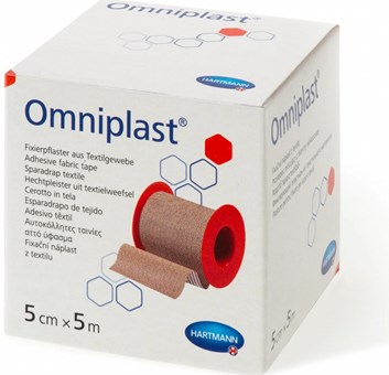 Náplast cívková textilní OMNIPLAST 5cm x 5m (KS)