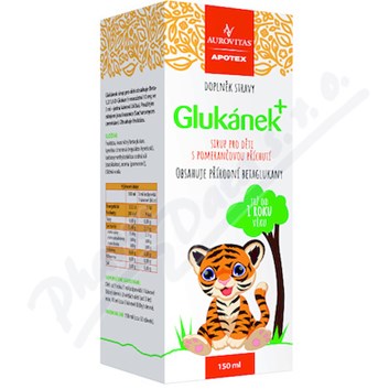 Glukánek+ sirup pro děti 150ml