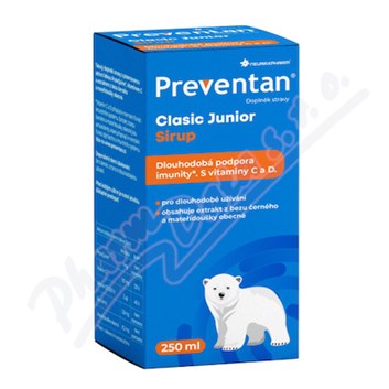 Preventan Clasic Junior Sirup 250ml