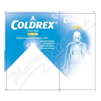 Coldrex Horký nápoj Citron med por.plv.sol.scc.10