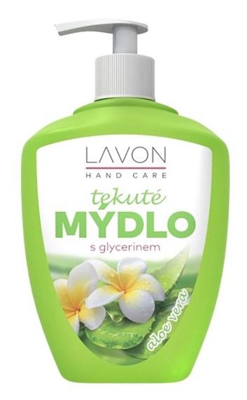 Mýdlo tekuté Lavon 500ml, aloe vera, zelené (KS)