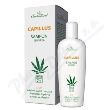 Cannaderm Capillus seborea šampon 150ml