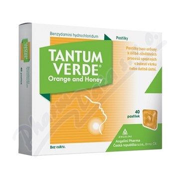 Tantum Verde Orange and Honey 3mg pas.40