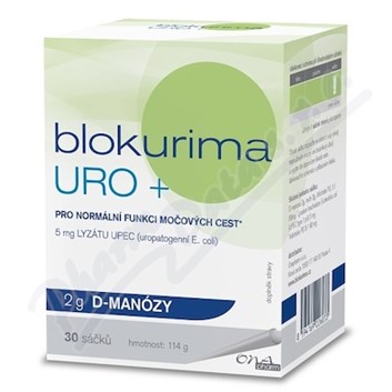 Blokurima URO+ 2g d-manózy 30 sáčků